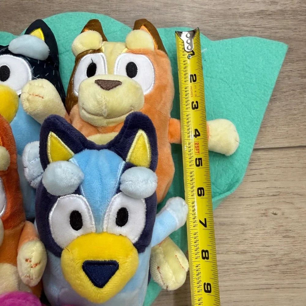 Bluey Plush Bouquet Heeler Family Bluey Bingo Bandit Chilli 15 Inch Gift Set